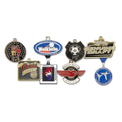 Custom Iron Die Cast Medal (2")