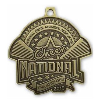 Custom Zinc Cast Medal (1 3/4")