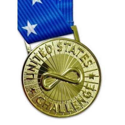 Custom Iron Die Cast Medal (2Â½")