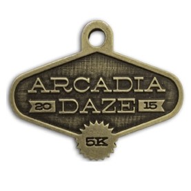 Custom Zinc Cast Medal (3 1/2")