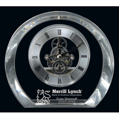 Tiffany Optic Crystal Clock