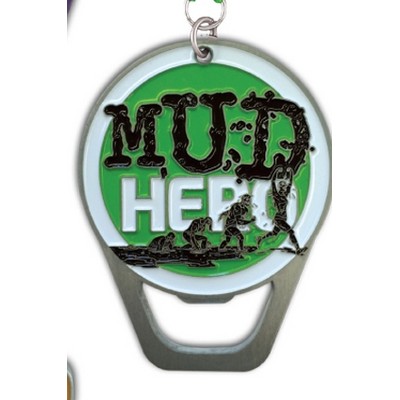 Custom Die Cast Medal (3 1/4")