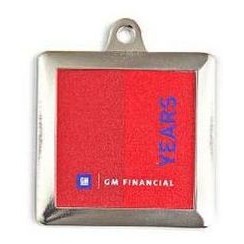 Custom Colorific Expressâ„¢ Bright Collection Square Medal (2")