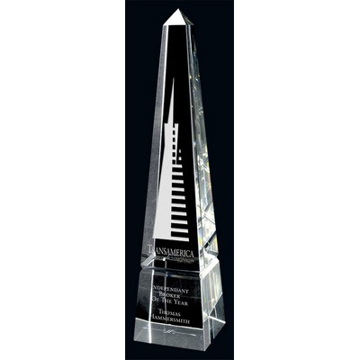 10.75" Vespa Optic Crystal Award