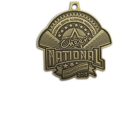 Custom Zinc Cast Medal (2 1/4")