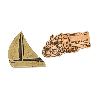 Econo Lapel Pin (0.5"), MADE IN CANADA